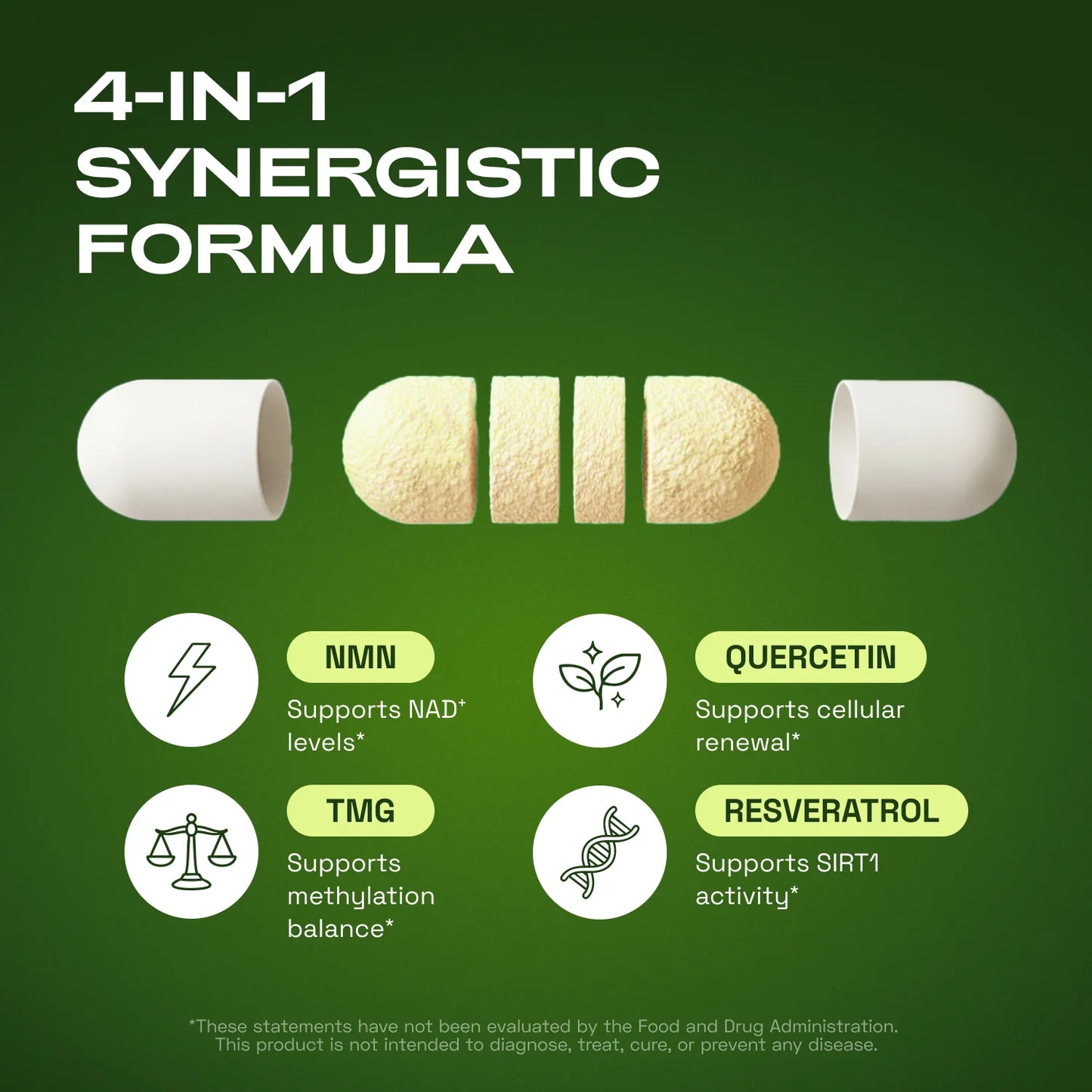 NMN 4-in-1 NAD+ Support