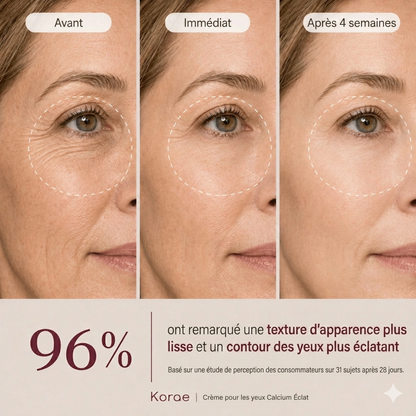 Crème contour des yeux éclaircissante au calcium Korae Seoul