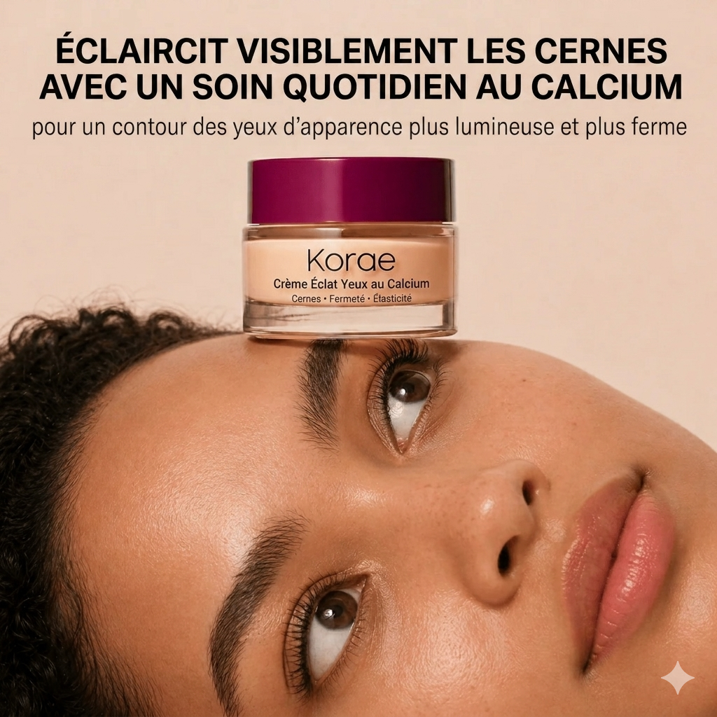 Crème contour des yeux éclaircissante au calcium Korae Seoul